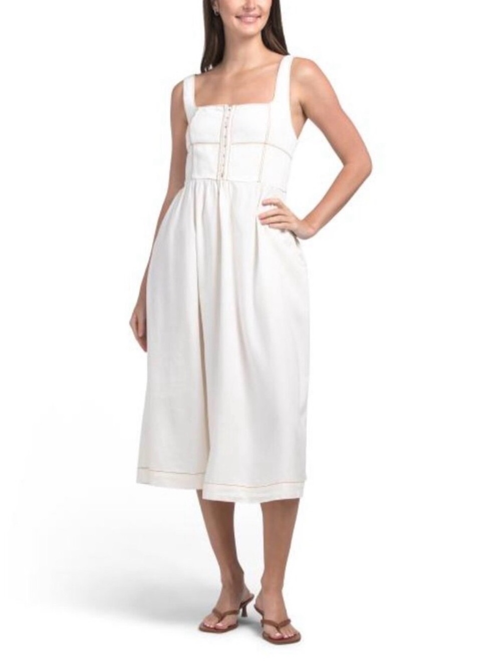 Cotton corset dress